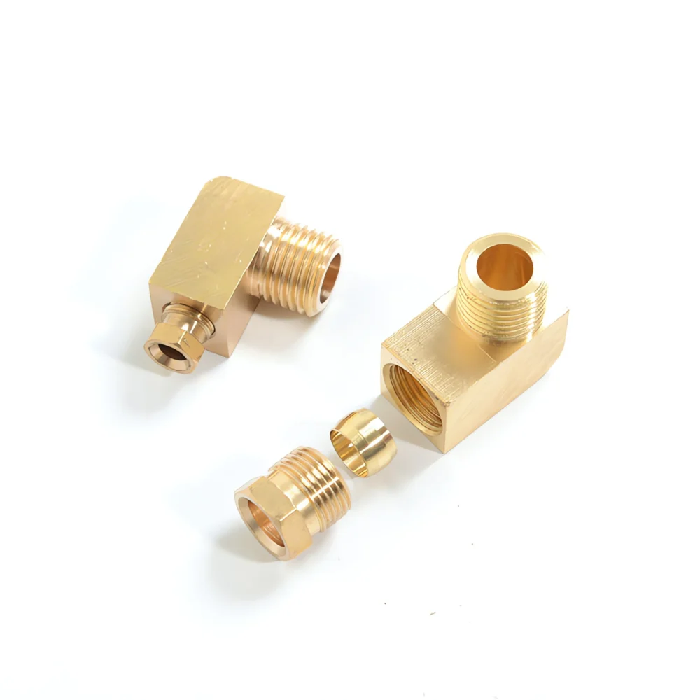 Elbow Oil Nozzle Joint for 8mm Tube – 90° Grease Fitting Connector