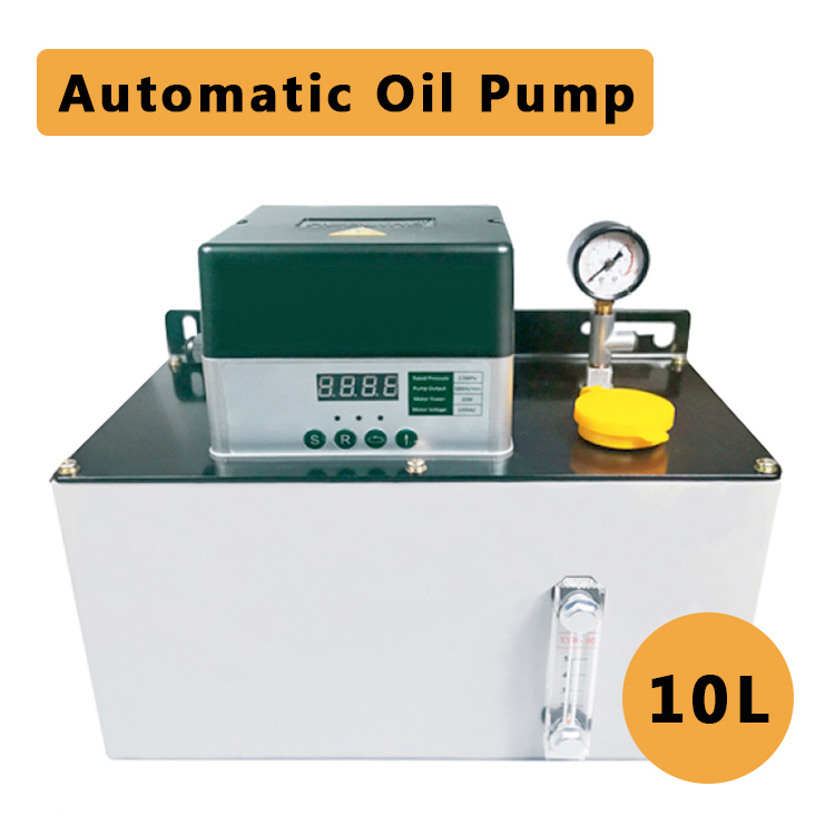 Automatic Lubrication Oil Pump – 10L Oil Pump with Digital Control for CNC & Industrial Machinery