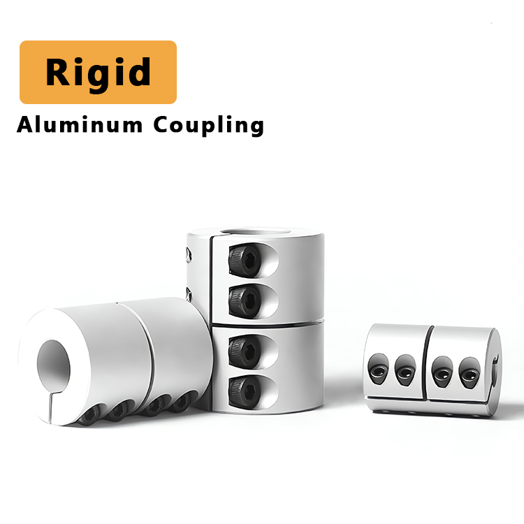 Aluminum Rigid Coupling – High Torque Solid Coupler for Servo Motors, CNC & 3D Printer