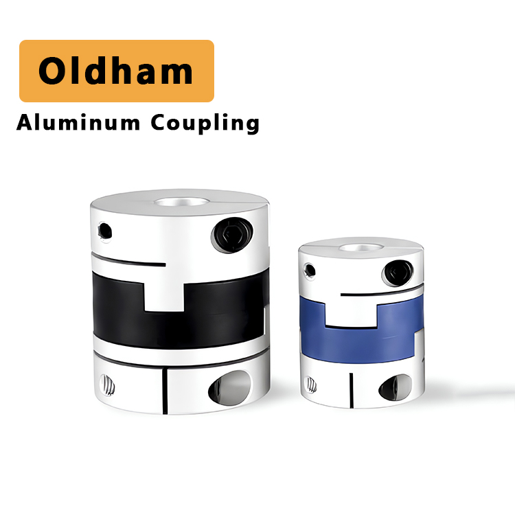 Aluminum Oldham Coupling – Cross Slider Flexible Shaft Coupler for Stepper Motors, Encoders & Light Automation
