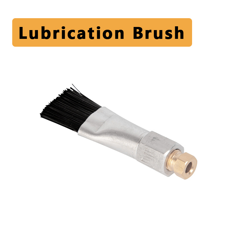 Automatic Chain Lubrication Brush for CNC & Centralized Lubrication Systems | 4mm & 6mm Tubes