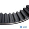S3M timing belt teeth