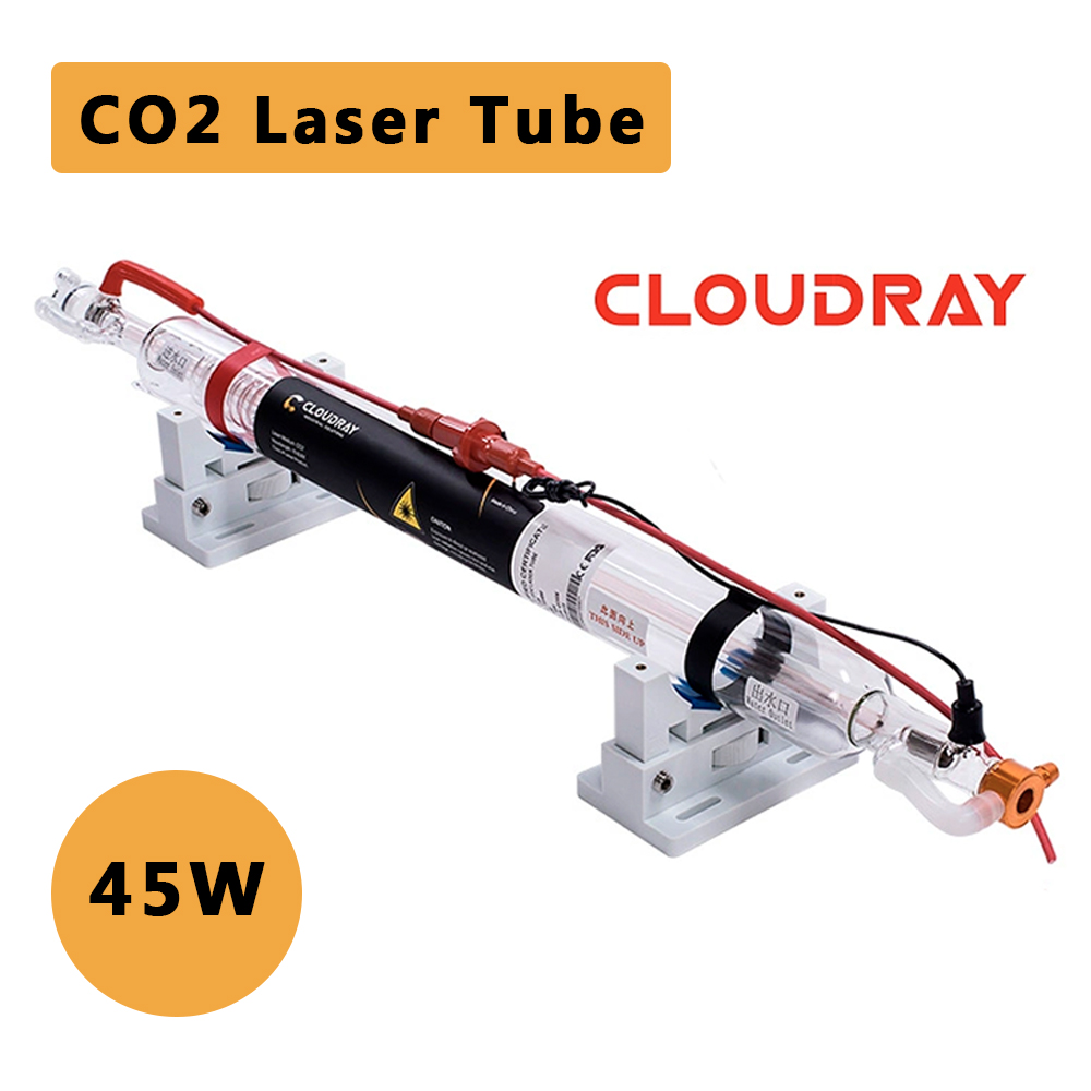Cloudray 45W CO2 Laser Tube – High-Stability Replacement Laser Lamp for Engraving & Cutting Machines