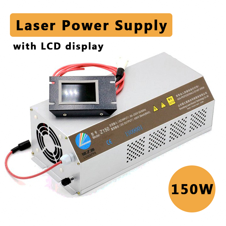 LASERPOWER HY-Z Series Z150 150W CO2 Laser Power Supply – 130W-180W Intelligent PSU with LCD Display