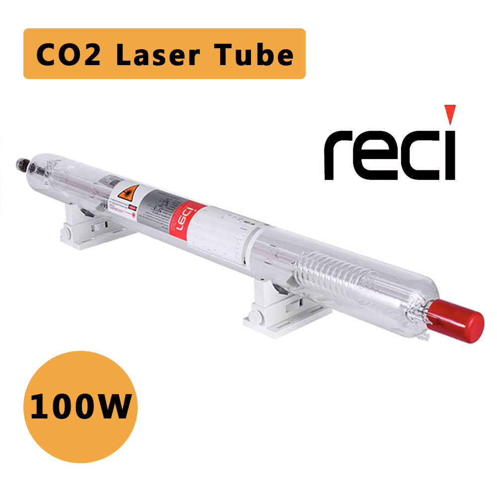 RECI W4 100W CO2 Laser Tube – Reliable Mid-Power Cutting & Engraving