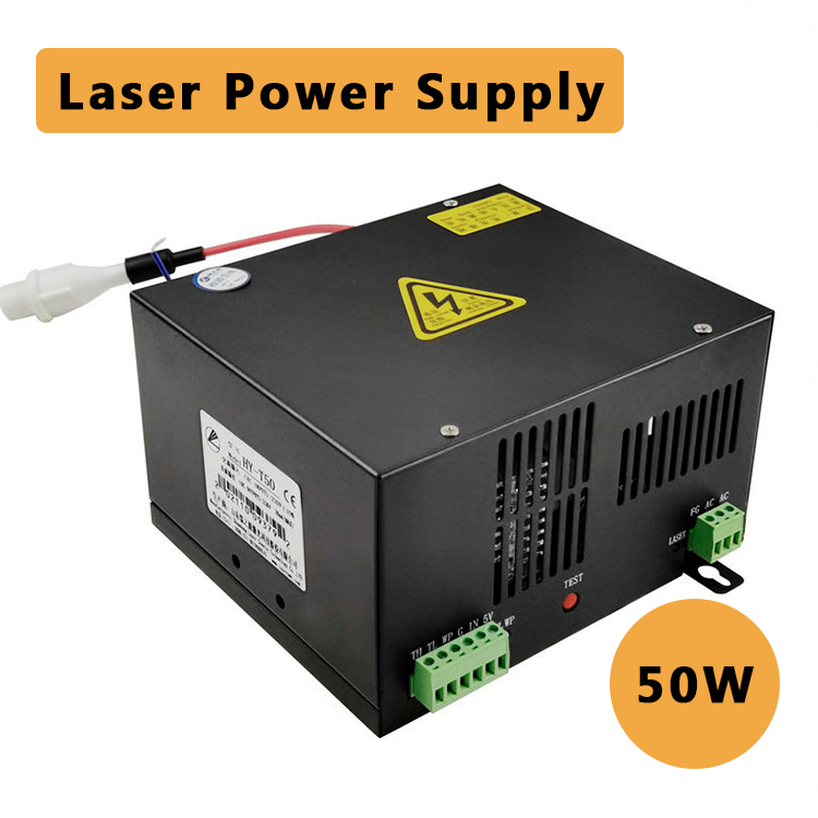 LASERPOWER HY-T50 50W CO2 Laser Power Supply – Fast Response for Laser Engraver Cutter