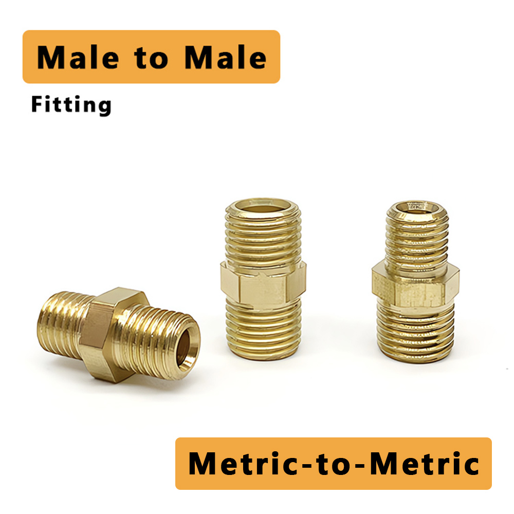 Male to Male Thread Adapters | Metric-to-Metric