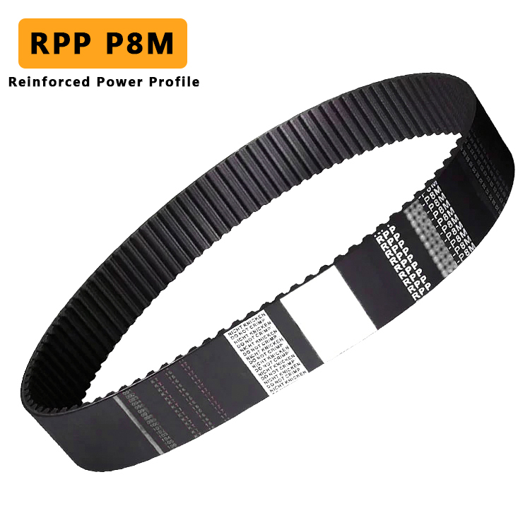 RPP P8M Timing Belts - 8mm Profile (Rubber and Polyurethane)