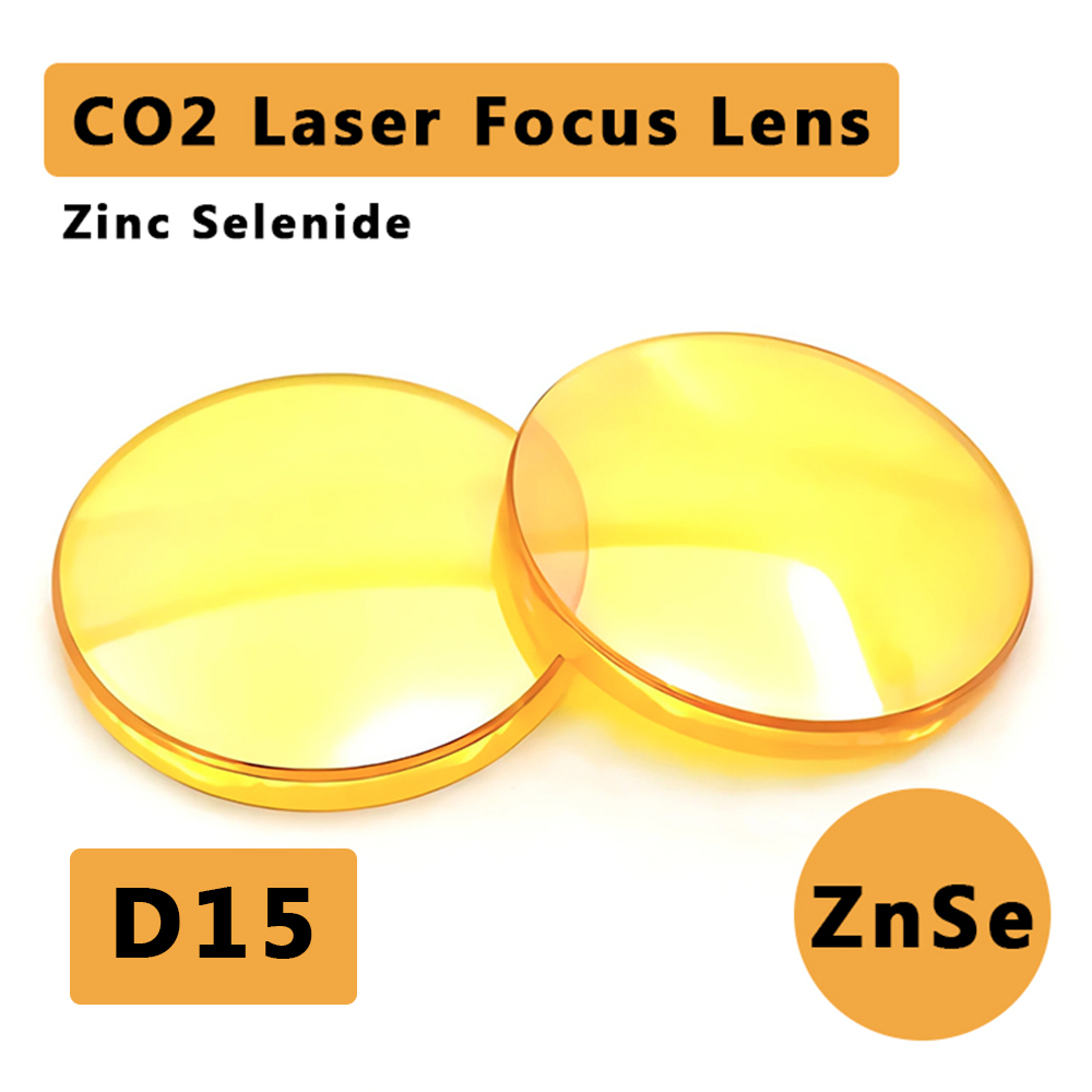Cloudray ZnSe CO2 D15 Laser Focus Lens – Meniscus Lens for Laser Cutter Engraver