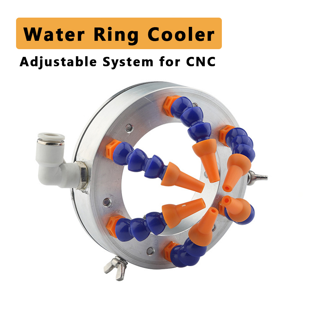 Adjustable Spindle Water Oil Cooling Ring for CNC Systems